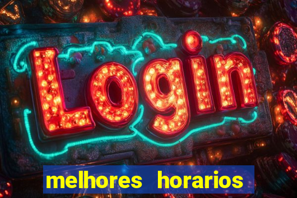 melhores horarios pagantes fortune tiger